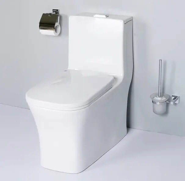 Cuvette de toilette en céramique pour salle de bain, double chasse, montée au sol, articles sanitaires, vente chaude, 2023, une pièce