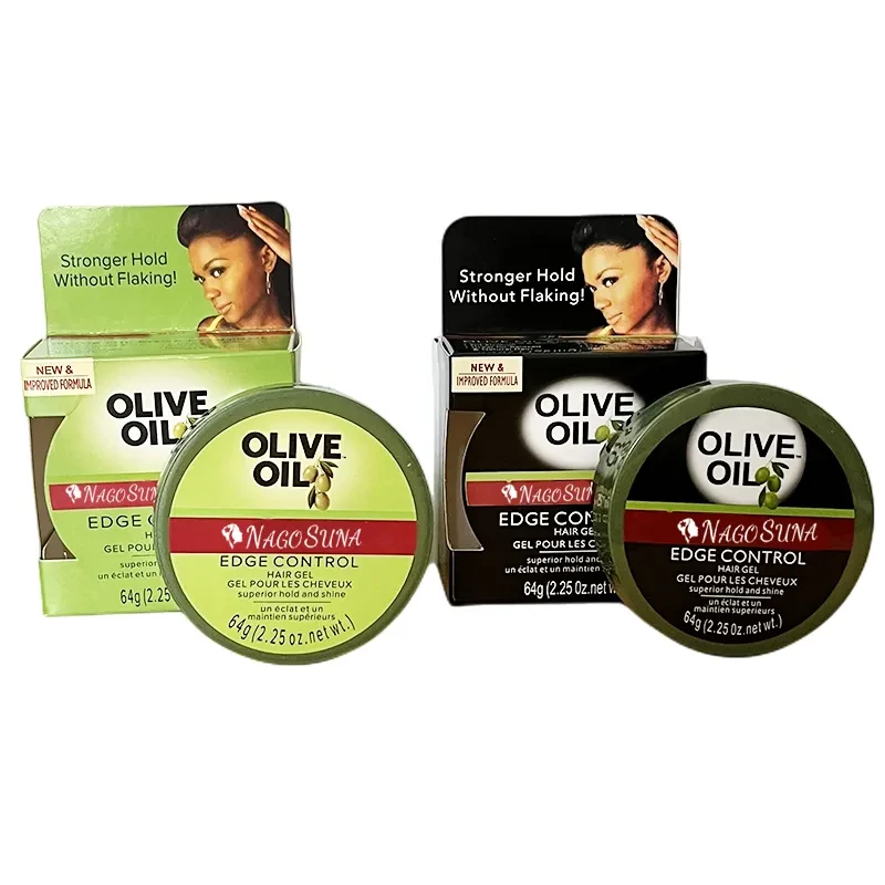 RTS prix bas ORS huile d'olive contrôle des bords cire cheveux gel brillant éclaircissant lissage cheveux cire gel soins capillaires en gros