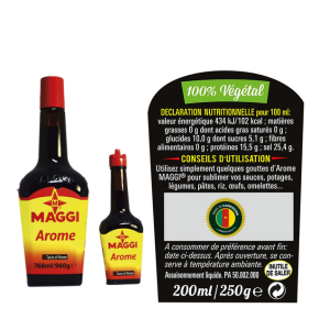 Maggi Sauces de Cuisine en Bouteille Arome 250 g